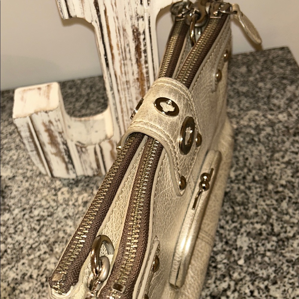 Coach Bridget 65th Anniversary Legacy Limited Ed. Bronze Clutch Shoulder Bag - Picture 12 of 16